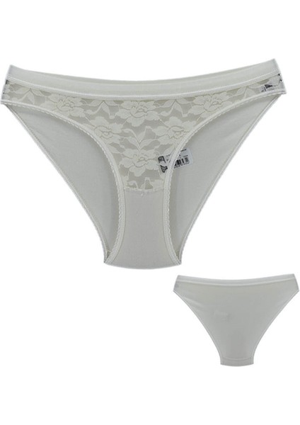 0725 Safir 6'lı Paket Dantelli Elastan Bayan Bikini Külot fırsatları