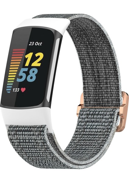 Fitbit Charge 5 Için Naylon Kordonlu Saat Pembe (Yurt Dışından) fiyatları