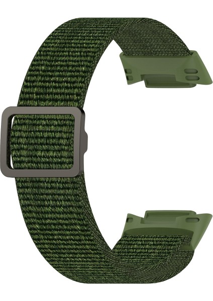 Fitbit Charge 5 Için Naylon Kordonlu Saat Pembe (Yurt Dışından)