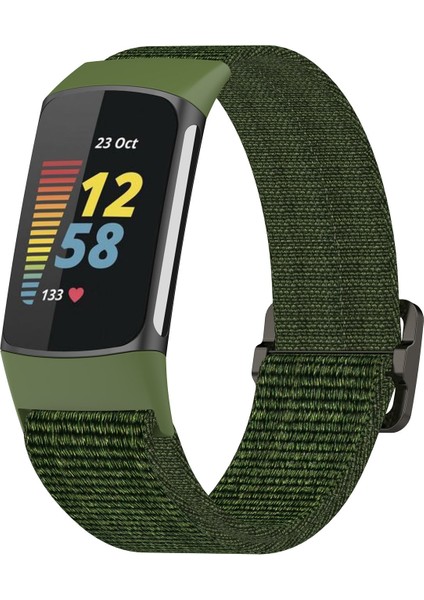 Fitbit Charge 5 Için Naylon Kordonlu Saat Pembe (Yurt Dışından) fiyatları