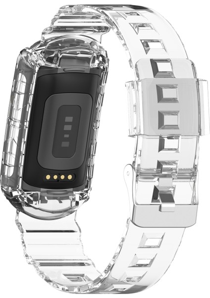 Fitbit Charge 5 Için Silikon Tek Vücut Zırhı Saat Kayışı Portakal (Yurt Dışından) modelleri