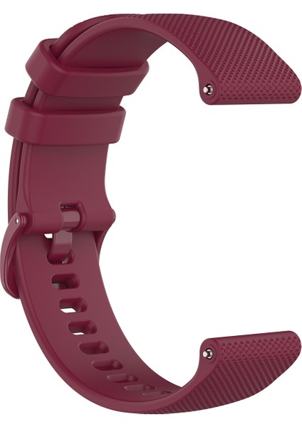 Amazfit Gts 2 Mini Için Damalı Silikon Kayış Gri (Yurt Dışından)