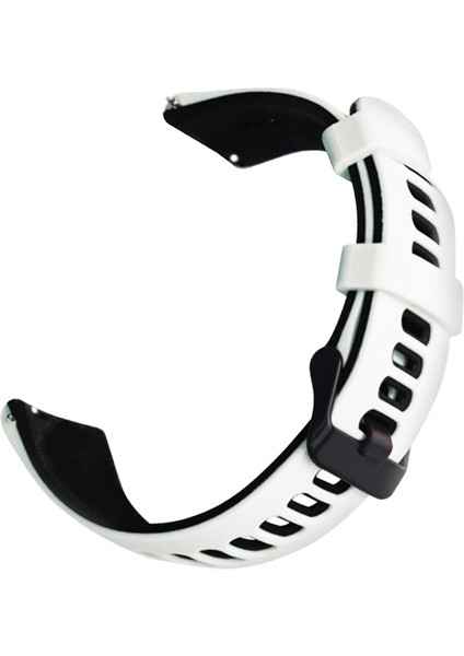 20Mm Çift Renkli Silikon Kayış Nane Yeşili Mavi (Yurt Dışından)