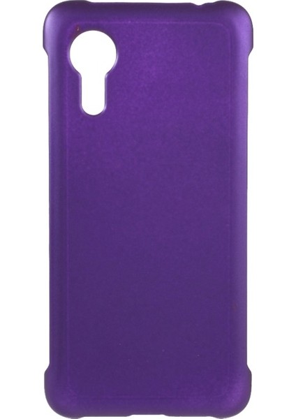 Galaxy Xcover 5 Için Sert Kauçuk Pc Telefon Kılıfı - Mor (Yurt Dışından)