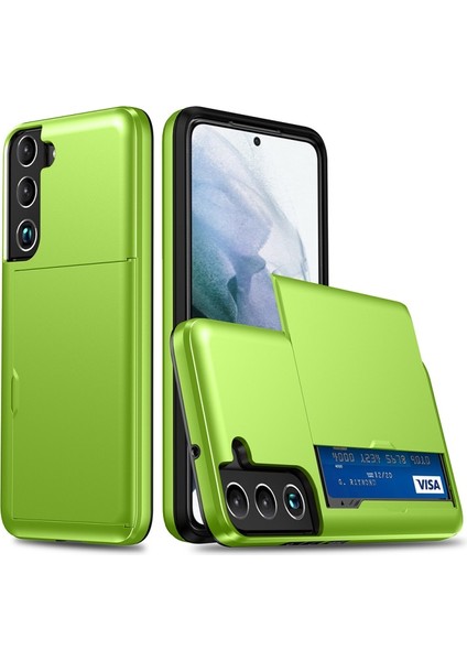 Samsung Galaxy S22 Için Ince Pc + Tpu Hibrit Telefon Kılıfı (Yurt Dışından)