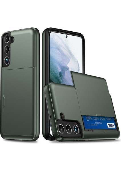 Samsung Galaxy S22 Için Ince Pc + Tpu Hibrit Telefon Kılıfı (Yurt Dışından)