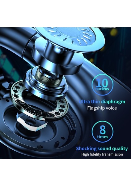 M99 Bluetooth V5.2 Kulak Kancası Kulaklık Pembe