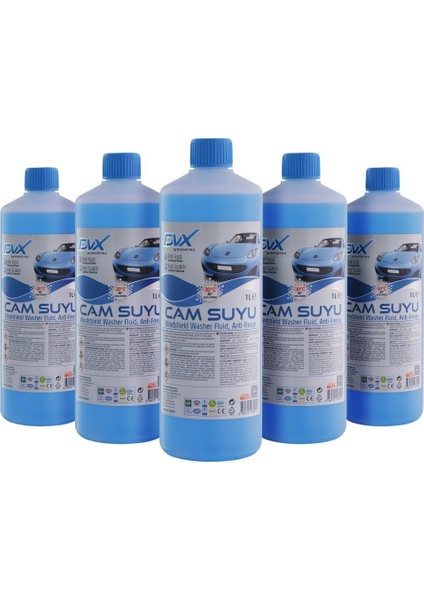 Dvx -30° % 46 Alkol Antifrizli Konsantre  Cam Suyu  Pe 5x1 Lt.