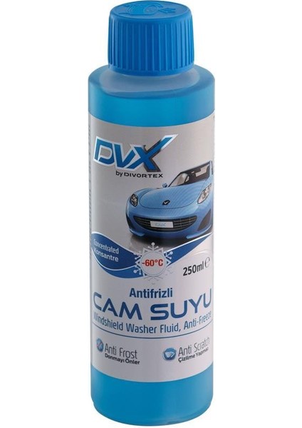-60° Konsantre Antifrizli Cam Suyu Pe 250 ml 1 Adet fiyatları