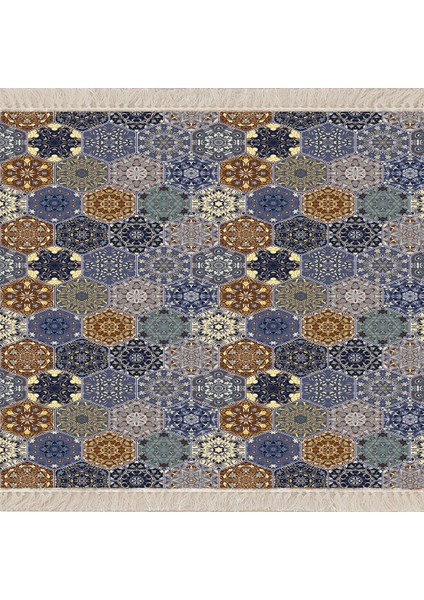 Kilim Desenli Etnik Dijital Baskı Yıkanabilir Kaymaz Taban Modern Salon Halı ve Yolluk fiyatları