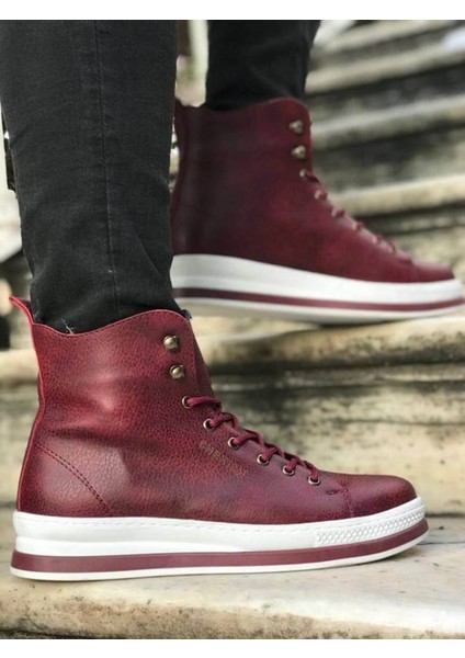 CH055 Bt Erkek Bot Bordo