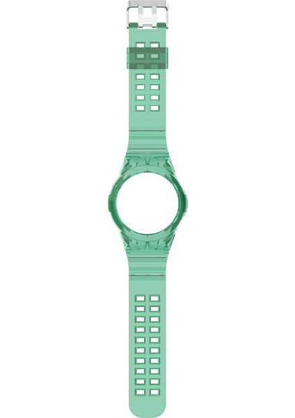 Huawei Saat Gt 2 Silikon Entegre Watchband Yeşil (Yurt Dışından)
