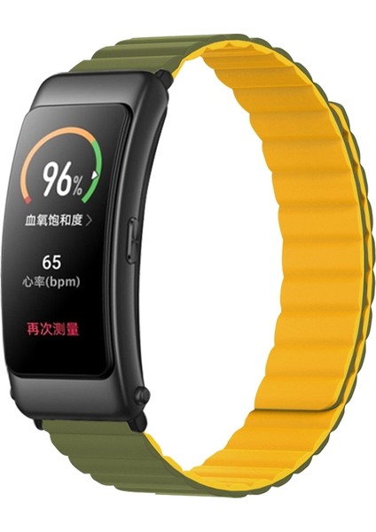Huawei Band B6 Ordu Yeşil Silikon Manyetik Kordon Band (Yurt Dışından) fırsatları