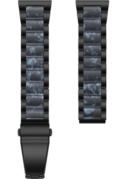 Metal 3 Boncuk - Reçine Kayışı Huawei Saat Gt 3 46 mm / Gt Runner Siyah Mavi (Yurt Dışından) fiyatları