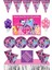 My Little Pony Doğum Günü 8 Kişilik Afişli My Little Pony Parti Malzemeleri Seti Masa Etekli 1