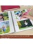 10 Inç 20 Sayfa / 40P Kumaş Fotoğraf Albümü Kırmızı (Yurt Dışından) 4