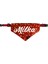 Isimli Red Gold Stars Tasma Fular Bandana 1