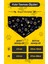 Isimli Black Stars Tasma Fular Bandana 4