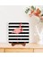 Gift Flamingo Tasarımlı Ahşap Standlı Puzzle Çerçeve-1 1