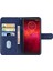 Motorola Moto Z3 (Mavi) Için Deri Telefon Kılıfı (Yurt Dışından) 3