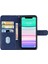 Oukitel C22 Için Deri Telefon Kılıfı (Mavi) (Yurt Dışından) 3