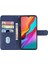Infinix Hot 8 (Mavi) Için Deri Telefon Kılıfı (Yurt Dışından) 3