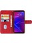 Meizu 16X (Kırmızı) Için Deri Telefon Kılıfı (Yurt Dışından) 3