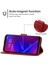 Meizu 16X (Kırmızı) Için Deri Telefon Kılıfı (Yurt Dışından) 4