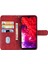 Infinix Itel A48 Için Deri Telefon Kılıfı (Kırmızı) (Yurt Dışından) 3