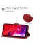 Infinix Itel A48 Için Deri Telefon Kılıfı (Kırmızı) (Yurt Dışından) 4