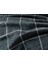 Plain Check Pamuklu Çift Kişilik Battaniye 200 x 220 cm Antrasit 4