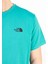 M S/s Simple Dome Tee Erkek Yeşil Kısa Kollu Tişört NF0A2TX52KQ1 2