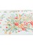 Boho Flowers Tek Kişilik Çok Amaçlı Yatak Örtüsü 160 x 220 cm Kırmızı 4