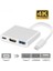 4K Type C HDMI Görüntü Aktarıcı 3 In1 Şarj USB Çıkışlı Kablo 1
