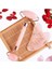 Pembe Kuvars Gua Sha Taşı Masaj Aleti ve Face Roller 2'li Seti Doğal Taş 1