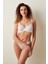 Ekru Curvy Satin Sütyen 4