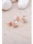 Inci Taşlı Rose Gümüş Trend Küpe 5752 4