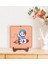 Toys Çocuklar Için 2 Si 1 Arada Eğitici-Öğretici Ahşap 4 Parça Yapboz Puzzle Çerçeve Model 8 1
