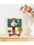 Toys Çocuklar Için 2 Si 1 Arada Eğitici-Öğretici Ahşap 4 Parça Yapboz Puzzle Çerçeve Model 56 1