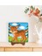 Toys Çocuklar Için 2 Si 1 Arada Eğitici-Öğretici Ahşap 4 Parça Yapboz Puzzle Çerçeve Model 30 1