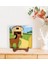 Toys Çocuklar Için 2 Si 1 Arada Eğitici-Öğretici Ahşap 4 Parça Yapboz Puzzle Çerçeve Model 15 1