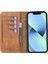 Apple iPhone 13 Pro Magic Wallet Açık Kahverengi Deri Telefon Kılıfı 2