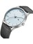 Lbq-Gımto GM208 Erkekler Izle Lüks Tarihi Ekran Deri Watch Band Erkek Kuvars Bilek 4