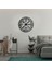 Vegvesir Hitit Metal Duvar Tablosu - 69X69, Siyah 1