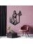 Adalet Thermis Metal Duvar Tablosu - 56X69, Siyah 1
