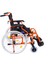 DM-326 Multi Function Hafif Alüminyum Özellikli Tekerlekli Sandalye 4