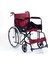 DM809 Bordo Kumaş Standart Transfer Refakatçı Frenli Tekerlekli Sandalye 1