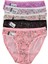 0534 Kardelen 6'lı Paket Desenli Bayan Elastan Bikini Külot 1