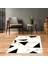 Geometrik Desenli Dijital Baskı Yıkanabilir Kaymaz Taban Etnik Kilim Desen Salon Halı 1