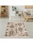 Kilim Desenli Etnik Dijital Baskı Yıkanabilir Kaymaz Taban Modern Salon Halı ve Yolluk 1